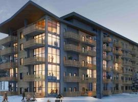 Topp studio leilighet Alpine Lodge，位于特吕西尔的木屋