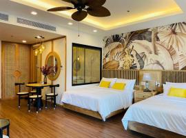 ST Apartment - FLC Quy Nhơn，位于归仁的带按摩浴缸的酒店