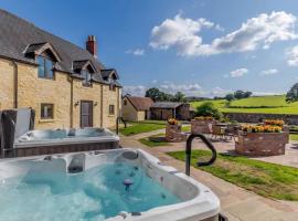 Henrhiw Farm House at Henrhiw Farm Cottages，位于阿斯克的乡村别墅