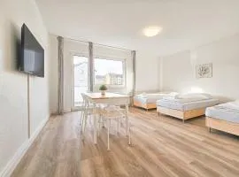 Tolstov Apartments - Monteurwohnung - 2 Schlafzimmer - Küche - Balkon - Waschmaschine - 25 Min zur Messe DUS