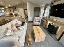 Luxury 3 bedroom Maple View Lodge, Newquay, Cornwall，位于纽基的度假村