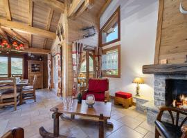 Chalet de 160m² à Courchevel, proche pistes, pour 8 avec sauna et garage - FR-1-562-44，位于谷雪维尔的酒店