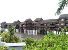 Newly Furbished Studio Seavilla for 4pax，位于珍南海滩的酒店