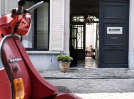 甘达客房及套房酒店，位于根特的酒店