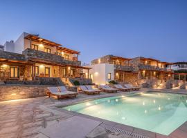 Galazio Suites, Serifos，位于Livadakia的酒店