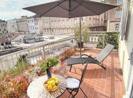 Sunny terrace