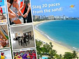 2BR Condo at Isla Verde Beach，位于圣胡安的公寓式酒店