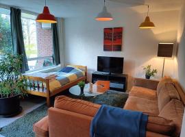 Three bedroom apartment in Heerlen，位于海尔伦的酒店
