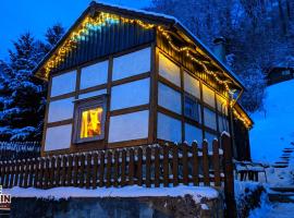 Arode Hütte Harzilein - Romantic tiny house on the edge of the forest，位于Zorge的小屋