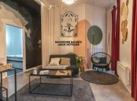 LA HUPPE - Bain Balnéo - Riom centre - 3 étoiles