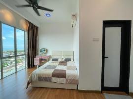 Sekinchan Simple LoveSea House ~ Seaview 3-14AB，位于适耕庄的酒店