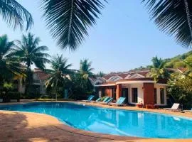 Serene Pool - 1 bhk Apartment Near Baga # Free wifi & parking