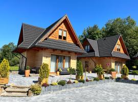 Żabie Dworki Witów Luxury Chalets & SPA,位于维托韦的酒店