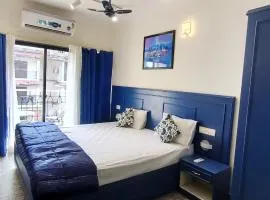 Santorini - peaceful studio apartment, Candolim, Goa