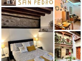 Apartamento San Pedro，位于托莱多埃尔•格列柯卡萨博物馆附近的酒店