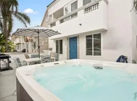 Stunning Beach Delight with Hot Tub, Fire Pit, Parking & Walk to Beach!