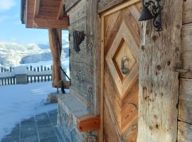 Chalet Troadkasten Biohof Kreilgut，位于Walchegg的酒店