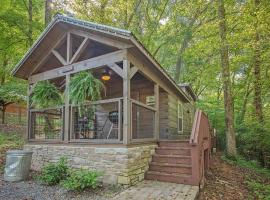 Apollonie Cabin Lookout Mountain Hot Tub，位于查塔努加的酒店