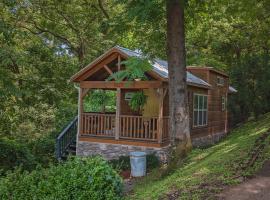 Eden Cabin Forested Tiny Home On Lookout Mtn，位于查塔努加的小屋