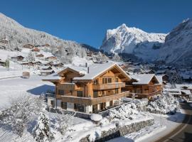Chalet Alia and Apartments-Grindelwald by Swiss Hotel Apartments，位于格林德尔瓦尔德的木屋