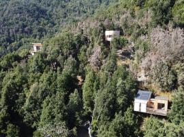 LES CABANES DE LUTINA，位于Poggio-Marinaccio的酒店