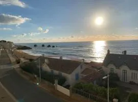 Superbe duplex accès et vue mer, garage, linge fourni