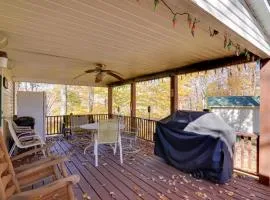 Cozy Tennessee Escape with Porch, Grill and Fire Pit!