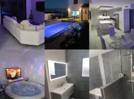 magnifique villa avec piscine et spa