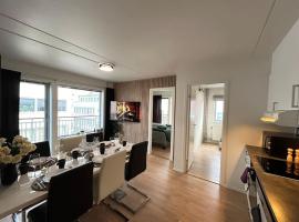Luxurable super central 3 BR apt for a family of 6 in Oslo，位于奥斯陆的公寓