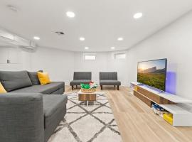 10Guests! Parking 1ST FLOOR-Duplex，位于Fair Lawn的酒店