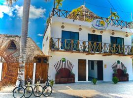 Hotel y Beach Club Casa Mia Xulha -Bacalar，位于Xul-Ha的酒店