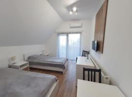 Double room in Pensiunea Nossa Panzió，位于Corunca的酒店