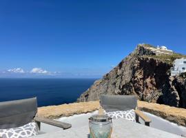 Folegandros-Cliffhouse，位于乔拉弗雷恩多斯的酒店