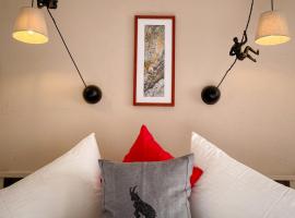 打谷场酒店，位于圣安东阿尔贝格的酒店