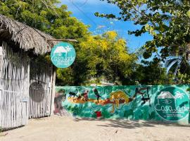 Casa Jade Ecobungalows Las coloradas，位于Yuluc的酒店