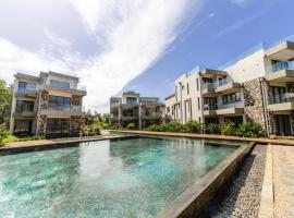 Apartment Beachfront Ocean Terraces Residence, Poste Lafayette-Apt-C3，位于Poste Lafayette的酒店