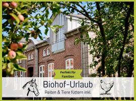 Bio Ferienhof Wichtelweide - Fewo Lavendel，位于费马恩的公寓