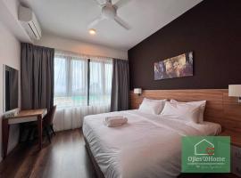 NEW Ojies home Studio unit 1BR Sunway Onsen Tambun，位于淡文的带按摩浴缸的酒店