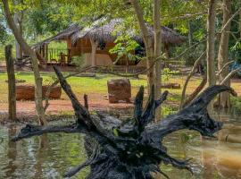 Glimra eco lodge，位于Hambegamuwa的木屋