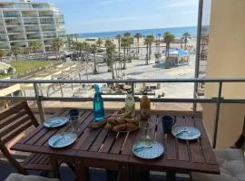 Appartement face à la mer canet en Roussillon