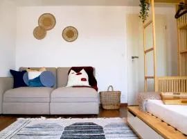Geräumige und stylische Wohnung mit Weitsicht