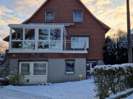 FeWo Schwerin-Zippendorf mit Sauna und Strandnähe, 4 km bis zur City，位于Ostorfer Hals的酒店