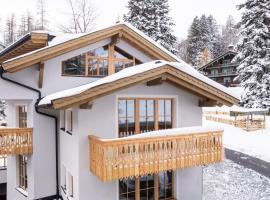 Chalet Marmotta CULM - Luxus Chalet Ski-In Ski-Out，位于圣安东阿尔贝格的酒店