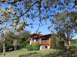 Gîte Xuritenborda 7 personnes avec vue exceptionnelle sur les montagnes basque, Lits 180 King Size，位于奥塞斯的酒店