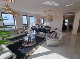 JTower Royal Suites - The Penthouse - Alefimmoed，位于耶路撒冷的带按摩浴缸的酒店