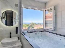 Sea view & spa suite: 3min beach