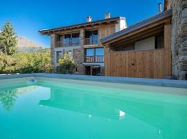 Chalet l'ozio creativo，位于Castelnuovo Nigra的酒店