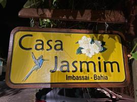 Casa Jasmim Imbassaí-BA，位于马塔迪圣若昂的度假短租房