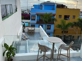 Fantástica vivienda situada el el corazón del Puerto de la Cruz，位于拉克鲁斯的酒店