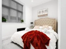 The calm apartment with 2 ensuite bedrooms.
